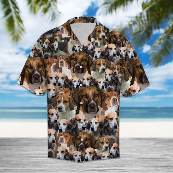 English Foxhound Awesome Hawaii Shirt Jezsport.com