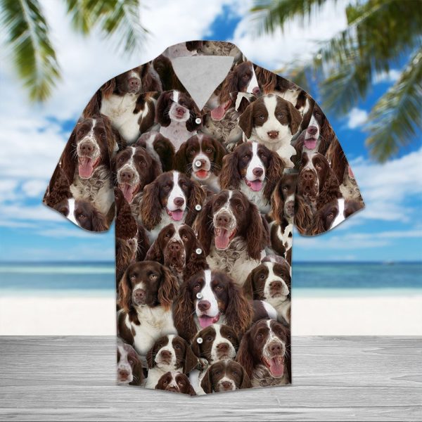 English Springer Spaniel Awesome Hawaii Shirt Jezsport.com