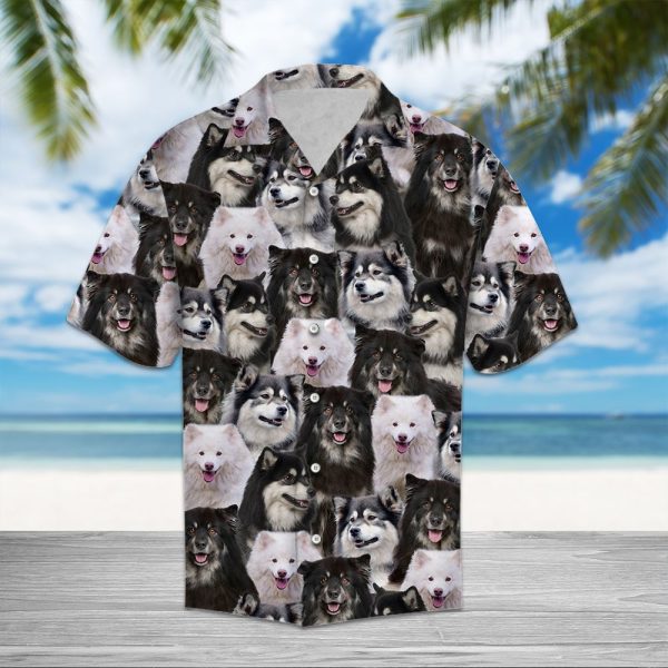 Finnish Lapphund Awesome Hawaii Shirt Jezsport.com