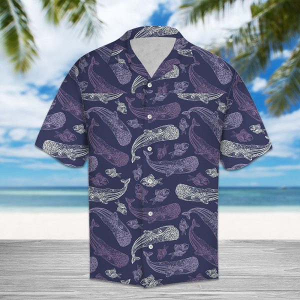 Amazing Whale H2764 - Hawaii Shirt Jezsport.com