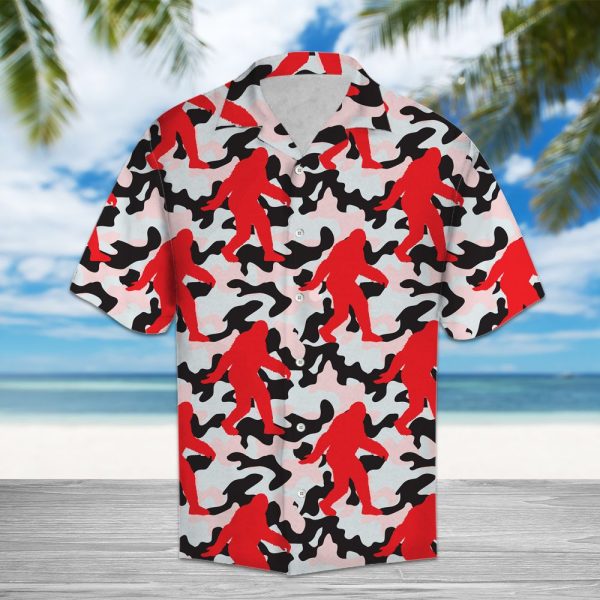 Bigfoot Camo H2741 - Hawaii Shirt Jezsport.com