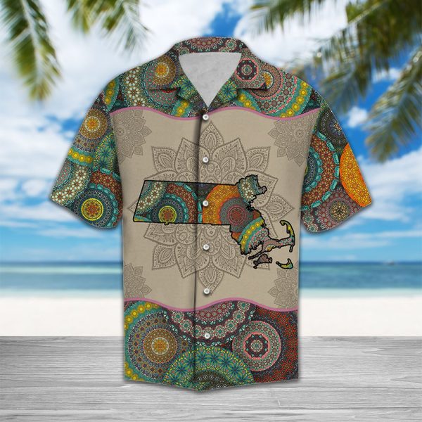 Awesome Massachusetts Mandala H27006 - Hawaii Shirt Jezsport.com