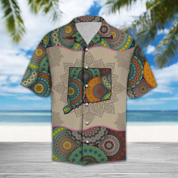 Awesome Connecticut Mandala H27007 - Hawaii Shirt Jezsport.com