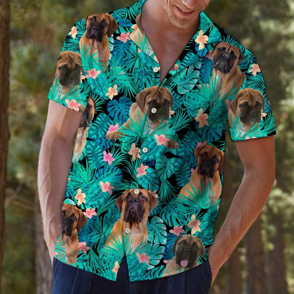 Bullmastiff Tropical T0207 - Hawaii Shirt Jezsport.com