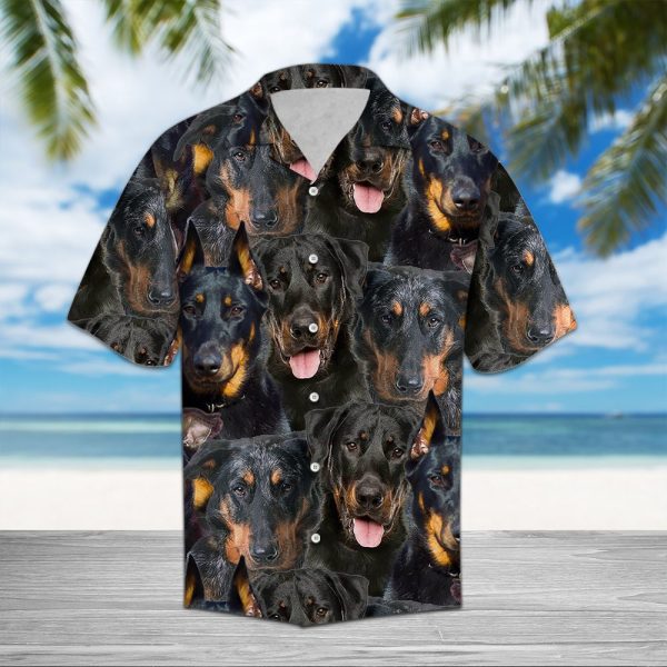 Beauceron Awesome D0307 - Hawaii Shirt Jezsport.com