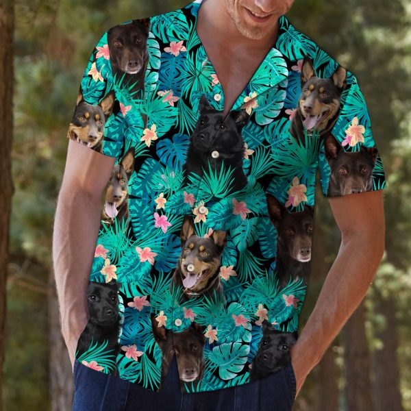 Australian Kelpie Tropical T0307 - Hawaii Shirt Jezsport.com