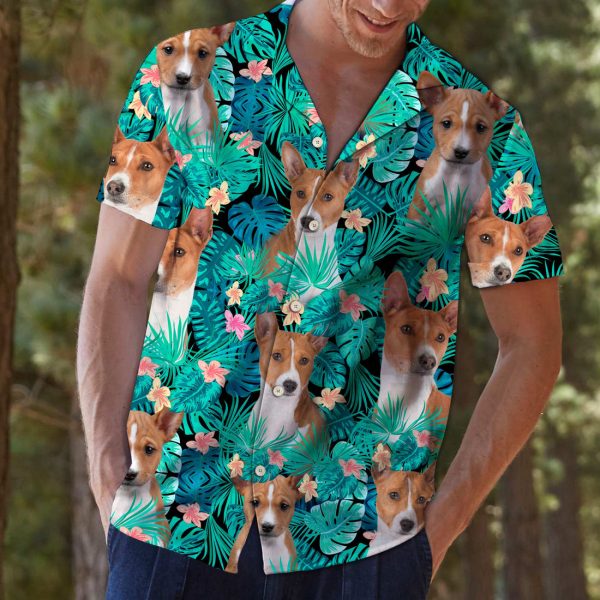 Basenji Tropical T0307 - Hawaii Shirt Jezsport.com