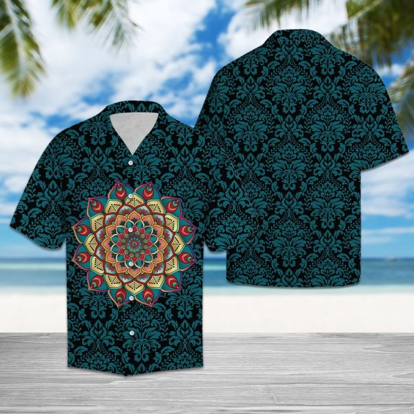 Blue Mandala G5703 - Hawaii Shirt Jezsport.com