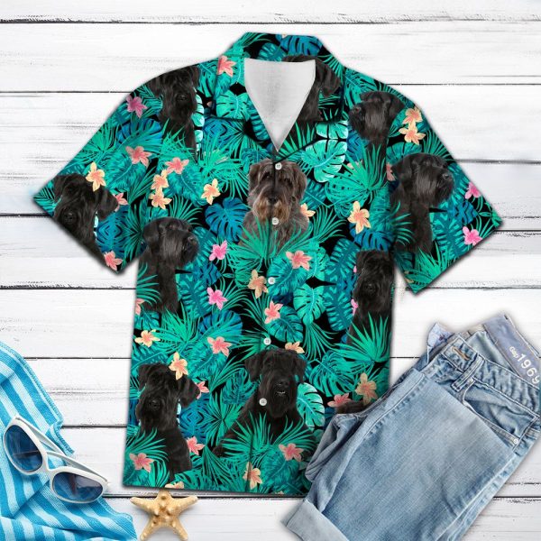 Giant Schnauzer Tropical Hawaii Shirt Jezsport.com