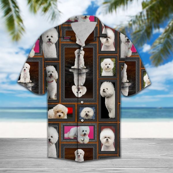 Cute Bichon Frise Hawaii Shirt Jezsport.com