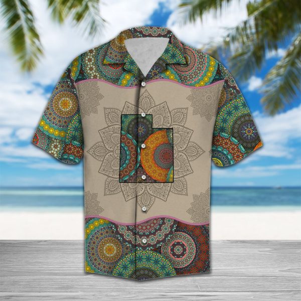 Awesome Utah Mandala H27043 - Hawaii Shirt Jezsport.com