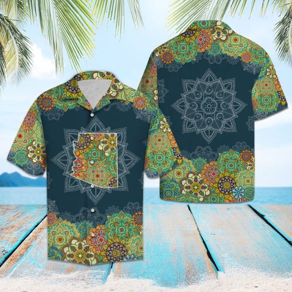 Arizona Floral Mandala G5703 - Hawaii Shirt Jezsport.com