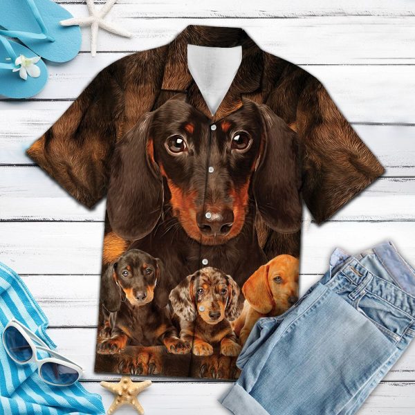 Awesome Dachshund G5703 - Hawaii Shirt Jezsport.com