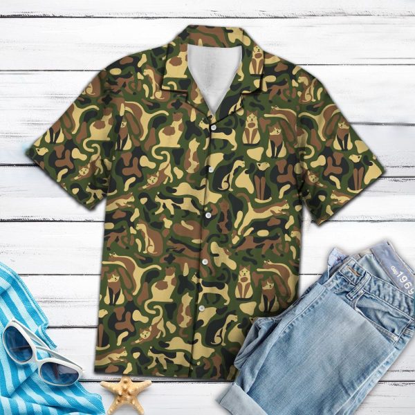 Cat Camo G5706 - Hawaii Shirt Jezsport.com