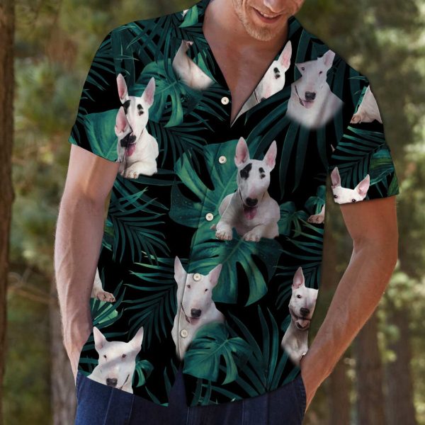 Bull Terrier Tropical Jungle G5706 - Hawaii Shirt Jezsport.com