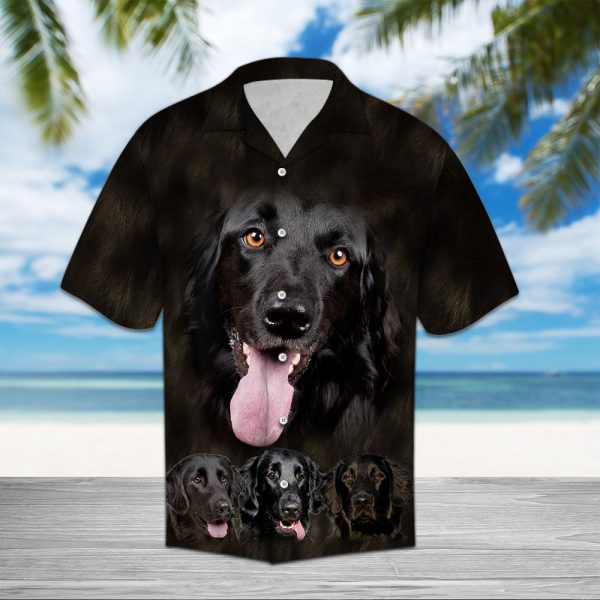 Flat Coated Retriever Great Hawaii Shirt Jezsport.com