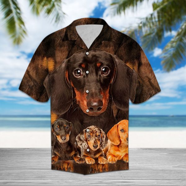 Dachshund Great Hawaii Shirt Jezsport.com