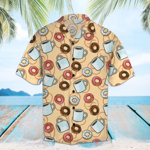 Amazing Coffee And Delicious Donuts H67215 - Hawaii Shirt Jezsport.com