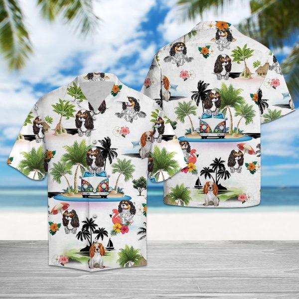 Cavalier King Charles Spaniel Vacation G5707 - Hawaii Shirt Jezsport.com