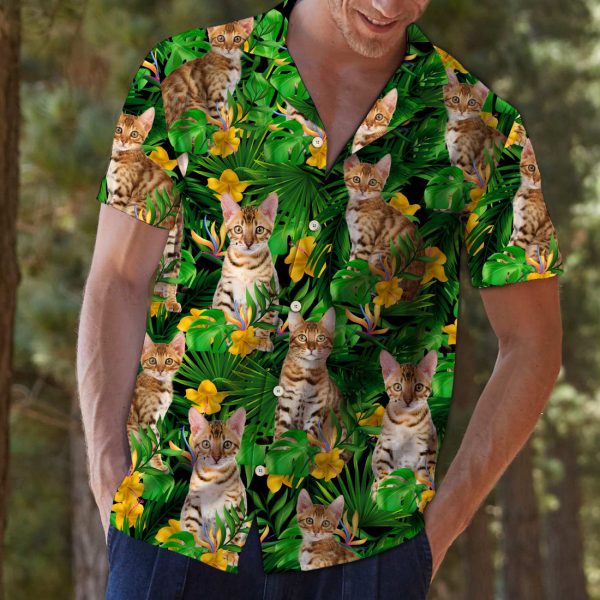 Bengal Tropical Wild Flowers T0707 - Hawaii Shirt Jezsport.com