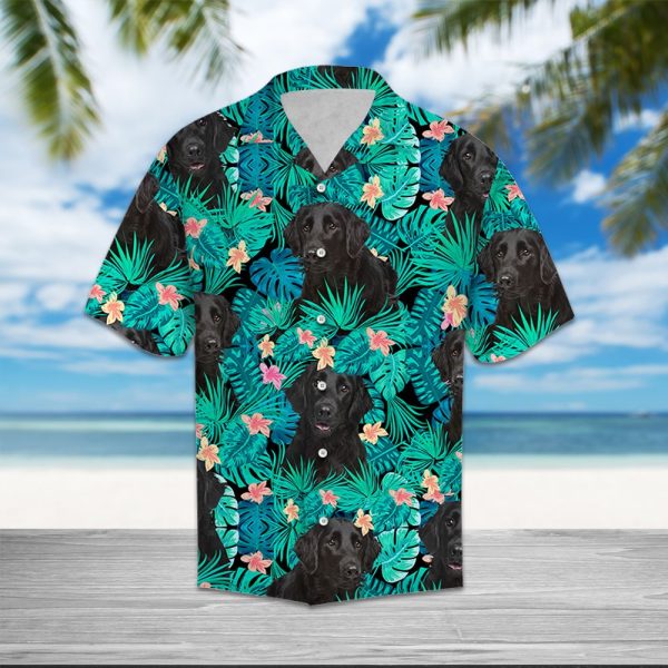 Flat-Coated Retriever Tropical Hawaii Shirt Jezsport.com