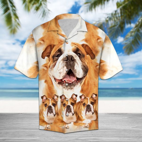 Bulldog Great D0807 - Hawaii Shirt Jezsport.com