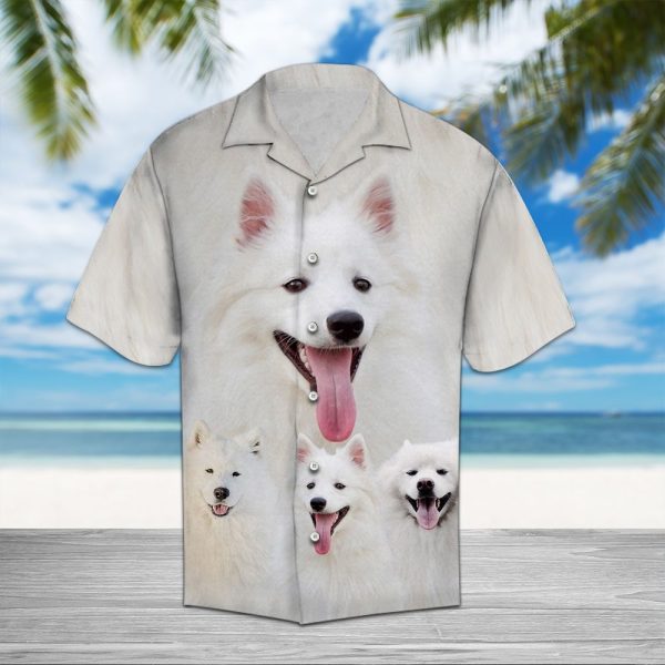 American Eskimo Dog Great D0807 - Hawaii Shirt Jezsport.com