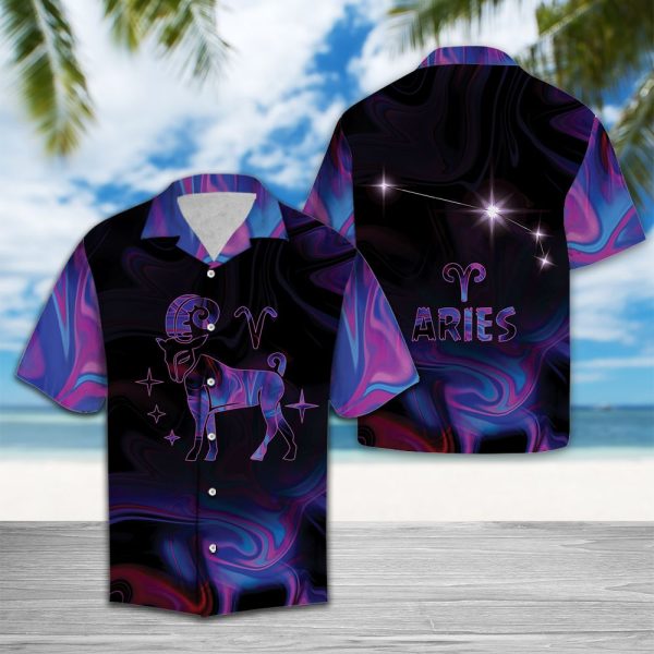 Amazing Aries Horoscope H77055 - Hawaii Shirt Jezsport.com