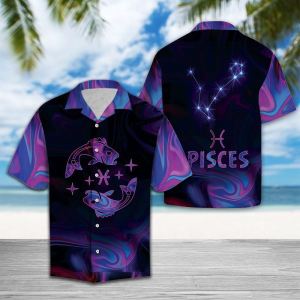 Amazing Pisces Horoscope H77066 - Hawaii Shirt Jezsport.com