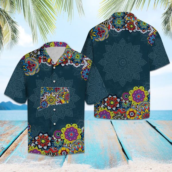 Connecticut Mandala Hawaii Shirt Jezsport.com