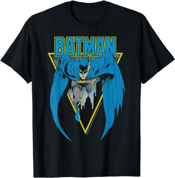 DC Comics Batman Bat Strike T-Shirt, Black Jezsport.com