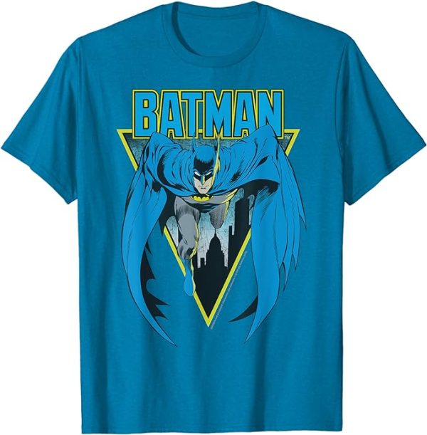 DC Comics Batman Bat Strike T-Shirt, Sapphire Blue Jezsport.com