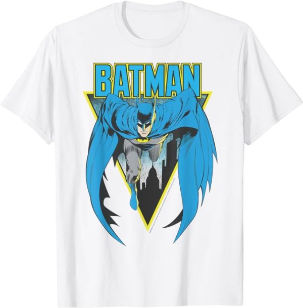 DC Comics Batman Bat Strike T-Shirt, White Jezsport.com