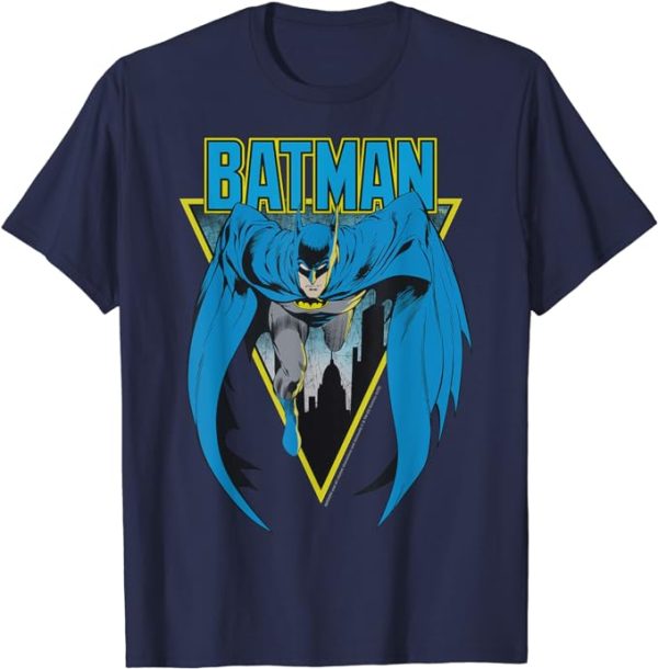 DC Comics Batman Bat Strike T-Shirt, Navy Blue Jezsport.com