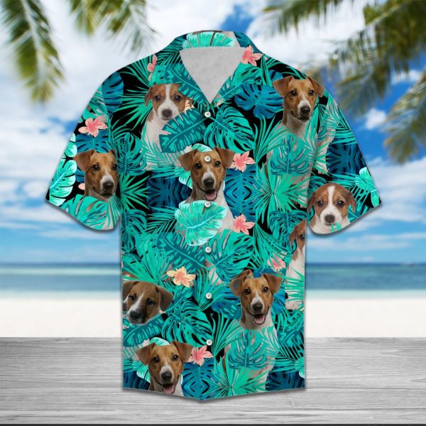 Jack Russell Terrier Tropical Hawaii Shirt Jezsport.com