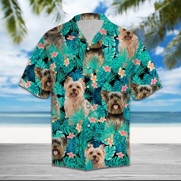 Yorkshire Terrier Tropical Hawaii Shirt Summer Shirt For Men and Women Jezsport.com