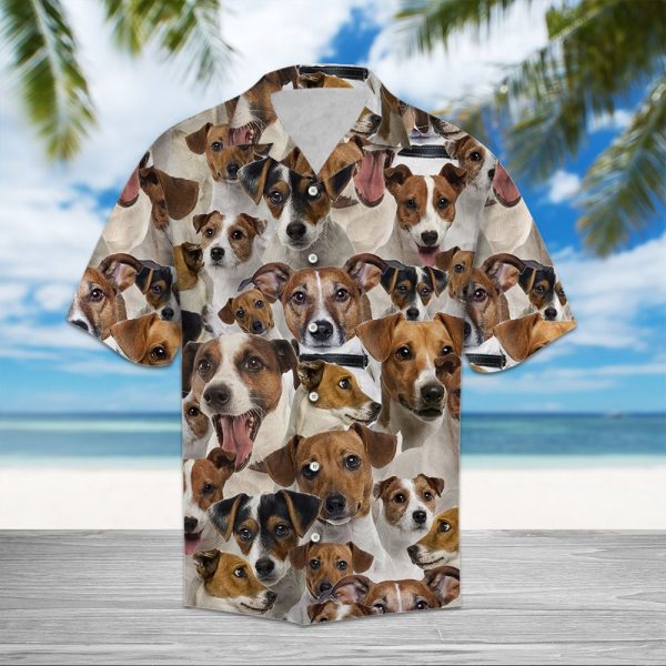 Jack Russell Terrier Awesome Hawaii Shirt Jezsport.com