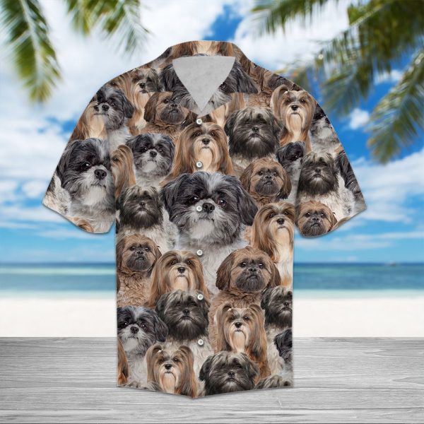 Lhasa Apso Awesome Hawaii Shirt Summer Shirt For Men and Women Jezsport.com