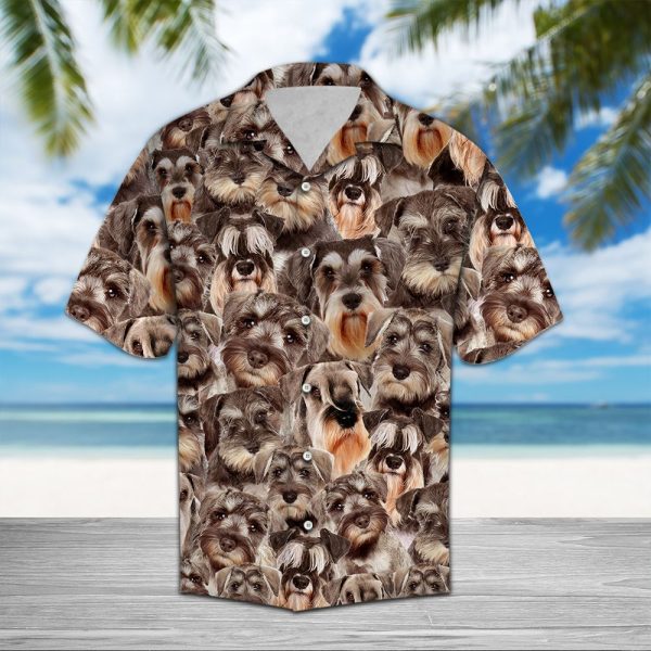 Miniature Schnauzer Awesome Hawaii Shirt Summer Shirt For Men and Women Jezsport.com