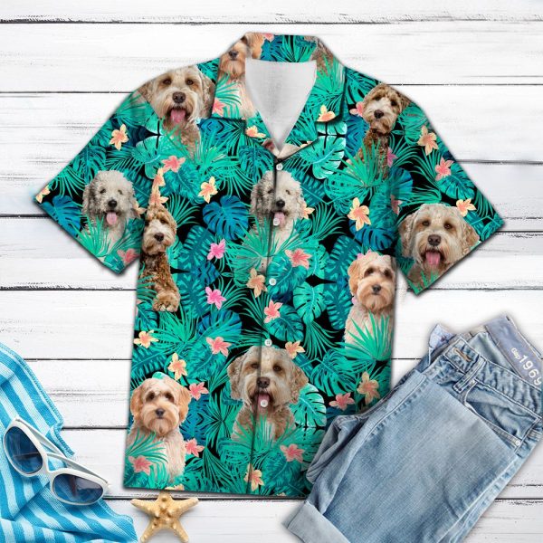 Labradoodle Tropical Hawaii Shirt Summer Shirt For Men and Women Jezsport.com