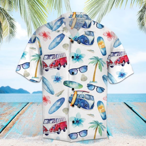 Amazing Hippie Bus Hawaii Shirt, Summer Shirt For Men and Women, Short Sleeve Jezsport.com