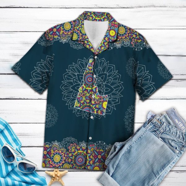 Idaho Mandala Hawaii Shirt, Summer Shirt For Men and Women Jezsport.com