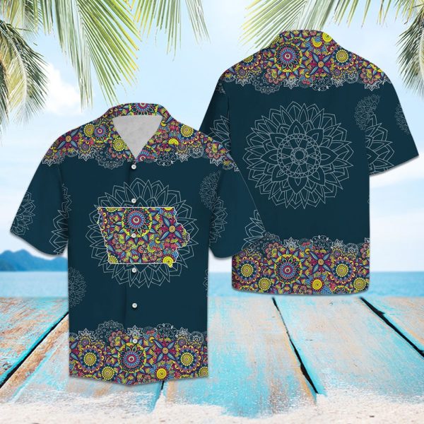 Iowa Mandala Hawaii Shirt, Summer Shirt For Men and Women Jezsport.com