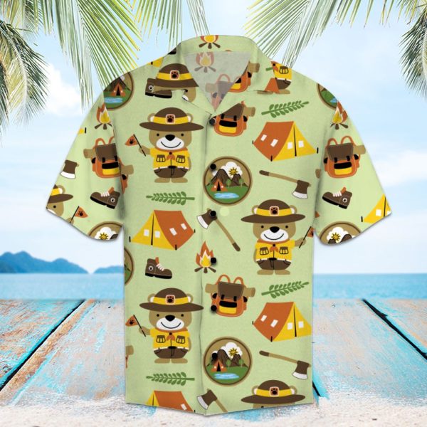 Amazing Scout Hawaii Shirt, Summer Shirt For Men and Women, Short Sleeve Jezsport.com