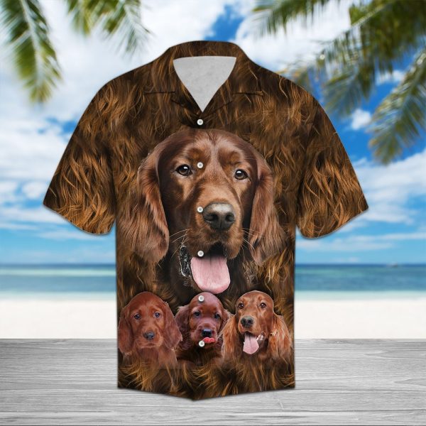 Irish Setter Great Hawaii Shirt, Summer Shirt For Men and Women Jezsport.com