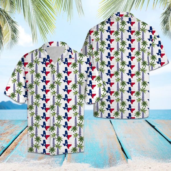 Texas Bluebonnet Hawaii Shirt, Summer Shirt For Men and Women, Short Sleeve Jezsport.com