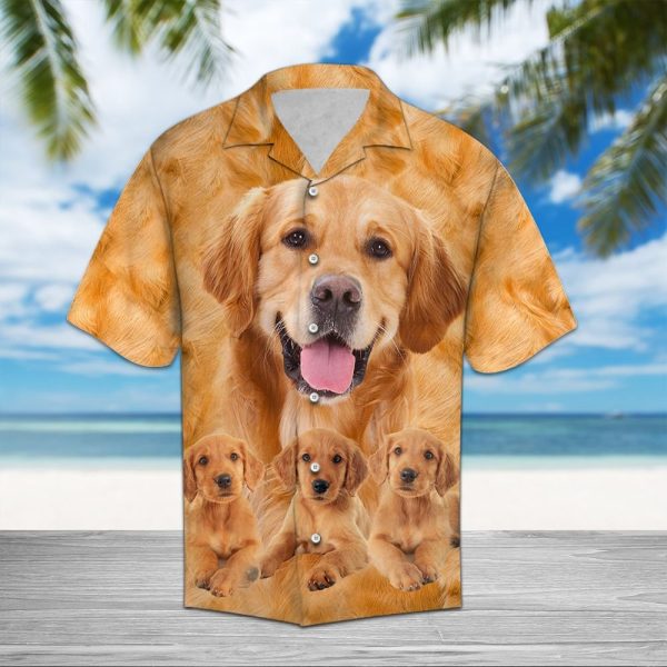 Golden Retriever Great Hawaii Shirt Jezsport.com