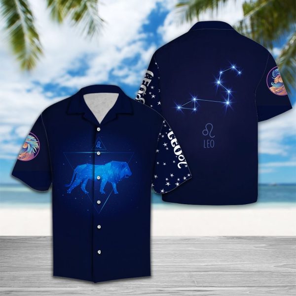 Leo Horoscope Hawaii Shirt Summer Shirt For Men and Women Jezsport.com