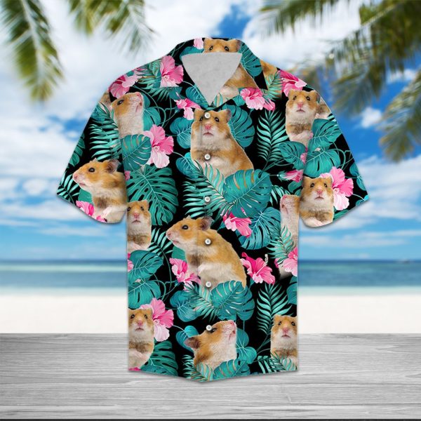 Hamsters Jungle Palm Hawaii Shirt Jezsport.com