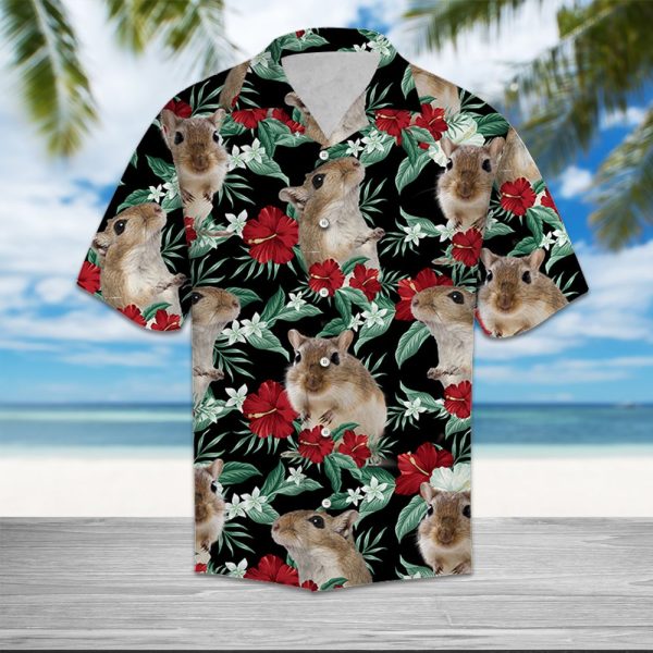 Gerbils Vintage Flower Hawaii Shirt Jezsport.com